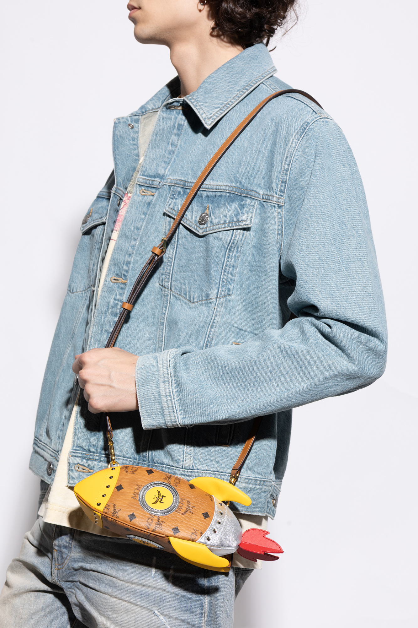 MCM Shoulder bag in the shape of a rocket | Men's Bags | Vitkac